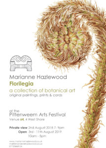 Marianne Hazlewood Pittenween exhibition 2019
